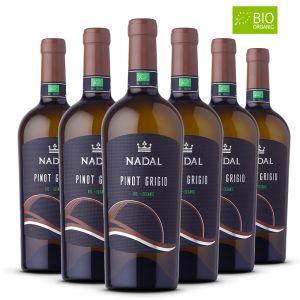 Confezione da 6 bottiglie Pinot Grigio DOC Venezia Organic Bio - Nadal