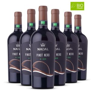 Confezione da 6 bottiglie Pinot Nero DOC Venezia Organic Bio - Nadal